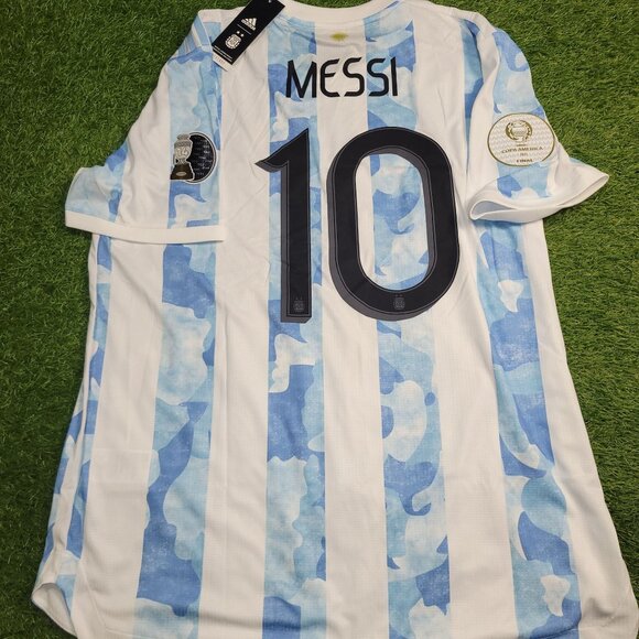 Messi Argentina 2020 2021 2022 COPA AMERICA FINAL PLAYER ISSUE